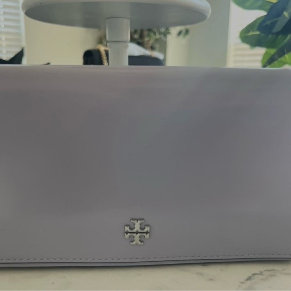 Tory Burch Light Purple Clutch
